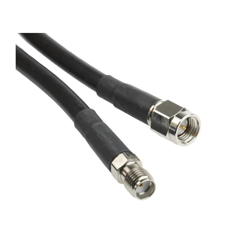 Siretta ASM Series Coaxial Cable 20 m Length 50 Ω Characteristic Impedance LSZH Jacket Black LLC200A Model LLC200A