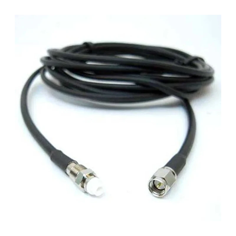 Siretta ASM Series 15 m LLC200A Coaxial Cable 50 Ω Black Terminated 
