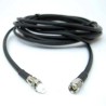 Siretta ASM Series 15 m LLC200A Coaxial Cable 50 Ω Black Terminated