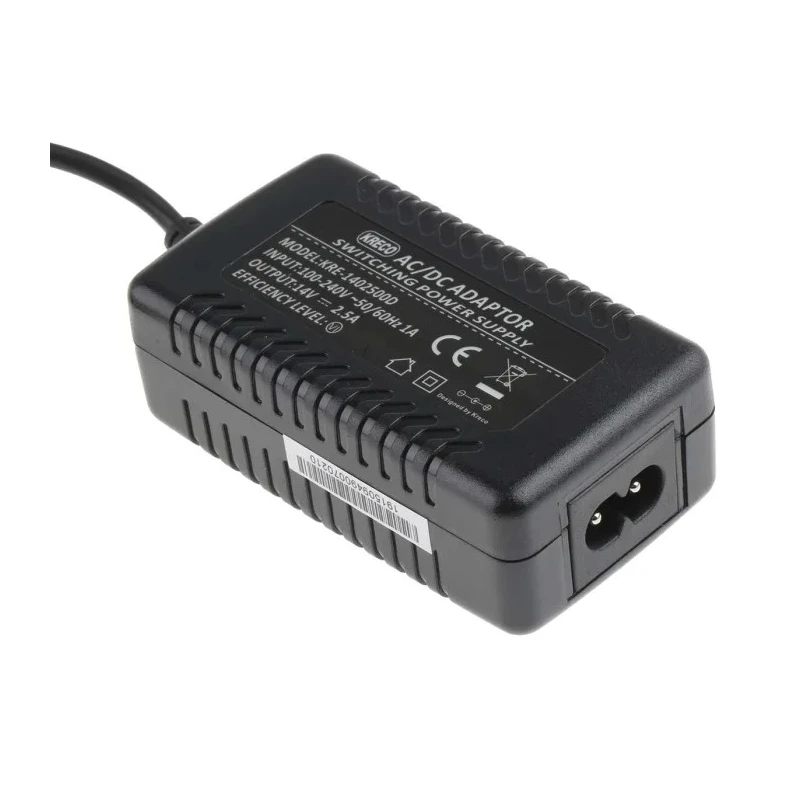 RS PRO 14V DC 35W AC-DC Converter Power Supply with 2.5 x 5.5 x 12.5mm Centre Positive Female Coaxial Plug Type 139-2349