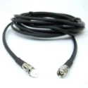 Siretta ASM Series 15m LLC200A Coaxial Cable 50Ω Black Terminated 