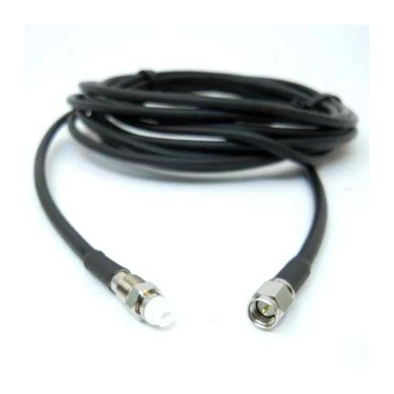 Siretta ASM Series 15m LLC200A Coaxial Cable 50Ω Black Terminated 
