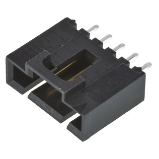 Molex SL Series Vertical Through Hole PCB Header 5 Contacts 2.54 mm Pitch 1 Row Shrouded 70543-0004