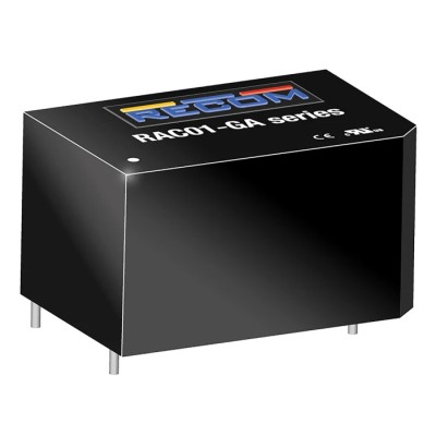 Recom Switching Power Supply 5V DC 1W 240V AC RAC01-05SGA