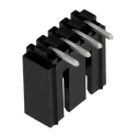 Molex SL Series Right Angle Through Hole PCB Header, 4 Contacts, 2.54 mm Pitch, 3A Current, Shrouded, 1 Row 70553-0003