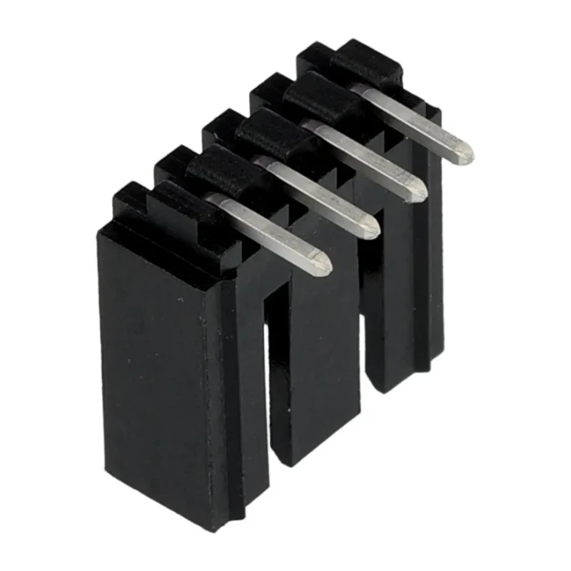 Molex SL Series Right Angle Through Hole PCB Header, 4 Contacts, 2.54 mm Pitch, 3A Current, Shrouded, 1 Row 70553-0003