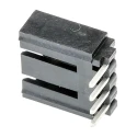 Molex SL Series Right Angle Through Hole PCB Header, 4 Contacts, 2.54 mm Pitch, 3A Current, Shrouded, 1 Row 70553-0003