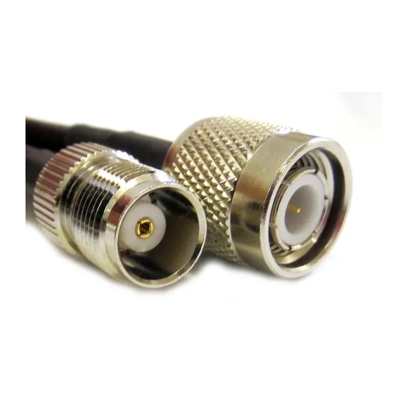 Siretta ASM Series TNC Male to TNC Female LLC200A Coaxial Cable 50 Ω, Black Jacket, 5mm Diameter, 25m Length LLC200A