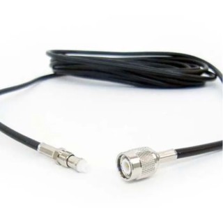 Siretta ASM Series 20m LLC200A Coaxial Cable 50 Ω, Black LSZH Jacket, Terminated LLC200A