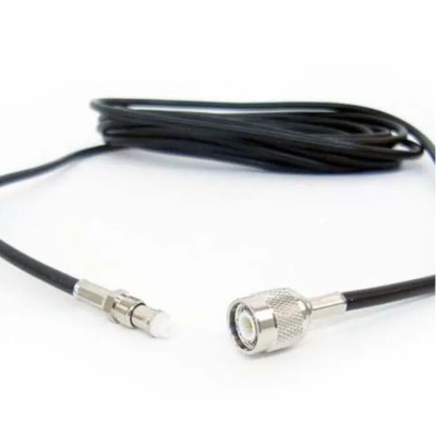 Siretta ASM Series 20m LLC200A Coaxial Cable 50 Ω, Black LSZH Jacket, Terminated LLC200A