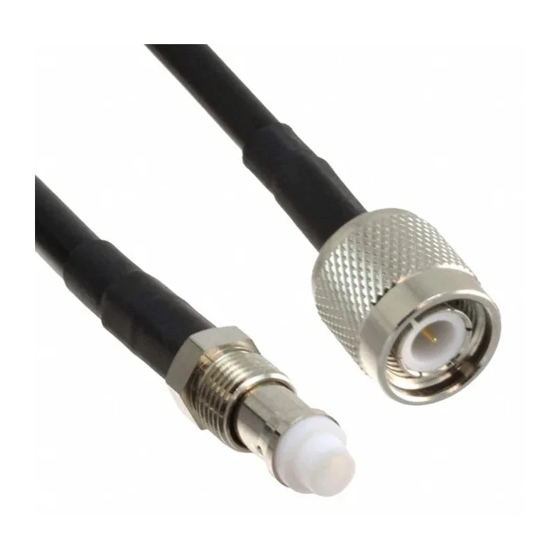 Siretta ASM Series Coaxial Cable LLC200A 15 m, 50 Ω, Black LSZH Jacket, Terminated LLC200A