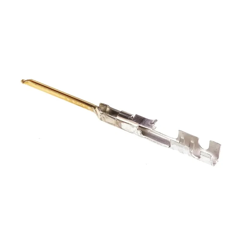 Molex Male Crimp Terminal 70021 Series, 3A Current, 24 AWG Min to 22 AWG Max, Gold Plated, Phosphor Bronze 16-02-0115