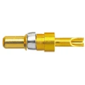 Harting D-Sub Mixed Series Male Crimp D-Sub Connector Power Contact Gold over Tin Pin 16 AWG 10A 09692825420