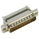 HARTING D-Sub 25 Way Straight 2.77 mm Pitch Cable D-Sub Connector Male 09663287700