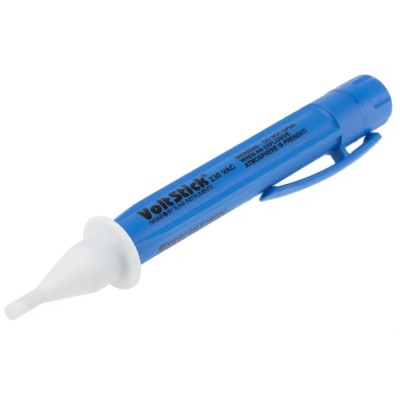 RS PRO Non-Contact Voltage Indicator 230 V AC to 1000 V AC CAT III Safety 151 mm Length 18 mm Diameter 50 g Weight 141-1995