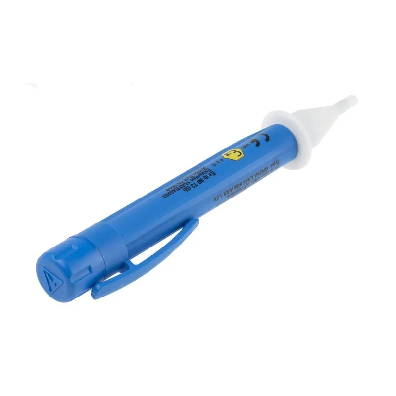 RS PRO Non-Contact Voltage Indicator 230 V AC to 1000 V AC CAT III Safety 151 mm Length 18 mm Diameter 50 g Weight 141-1995