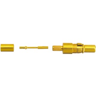 Harting D-Sub Mixed Series Male Crimp D-Sub Connector Coaxial Contact 188 AU, 316 U, RG 174 U, Gold Plated 09692815140