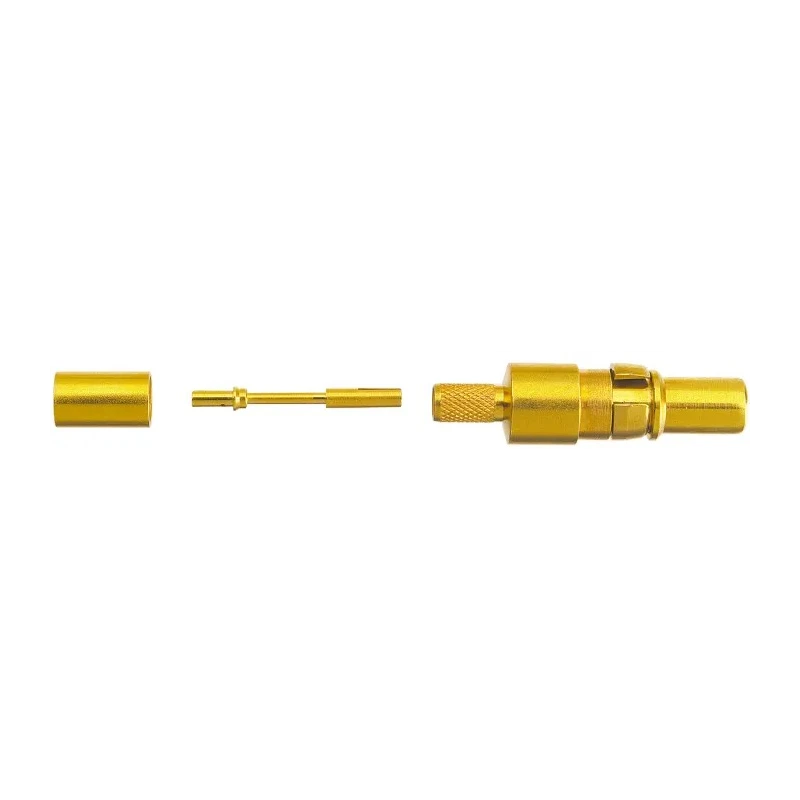 Harting D-Sub Mixed Series Male Crimp D-Sub Connector Coaxial Contact 188 AU, 316 U, RG 174 U, Gold Plated 09692815140