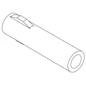 Molex Standard .062" Female Connector Housing 1.57 mm Pitch 1 Way 1 Row Straight 03-06-1011