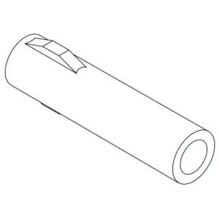 Molex Standard .062" Female Connector Housing 1.57 mm Pitch 1 Way 1 Row Straight 03-06-1011
