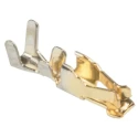 Molex 50394 Series Female Crimp Terminal, 2A Current, 30 AWG Min Crimp, 24 AWG Max, Gold Plated Phosphor Bronze 50394-8100