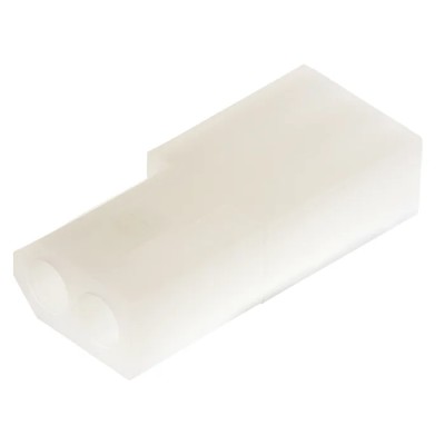 Molex Standard 0.062 in Female Crimp Connector Housing, 3.68 mm Pitch, 2 Way, 1 Row Straight 03-06-1023