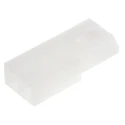 Molex Standard 0.062 in Female Crimp Connector Housing, 3.68 mm Pitch, 2 Way, 1 Row Straight 03-06-1023