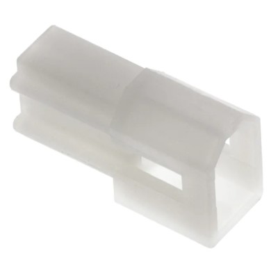 Molex STANDARD .062" Male Crimp Connector Housing, 3.68mm Pitch, 2 Way, 1 Row 03-06-2023