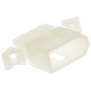 Molex Standard .062" Male Connector Housing 3.68 mm Pitch 3 Way 1 Row Straight 03-06-2033