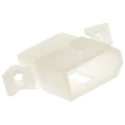 Molex Standard .062" Male Connector Housing 3.68 mm Pitch 3 Way 1 Row Straight 03-06-2033