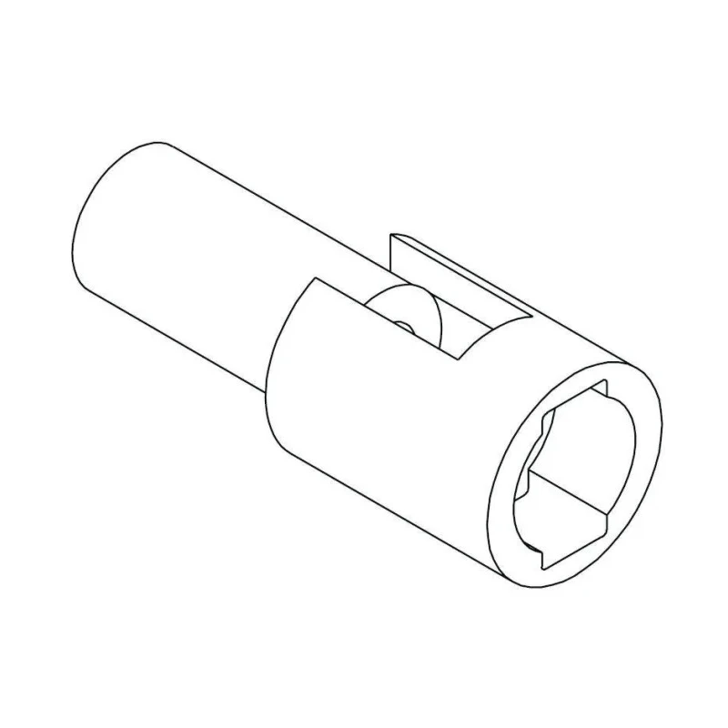 Molex Standard .062" Male Connector Housing 1.57 mm Pitch 1 Way 1 Row Straight 03-06-2011