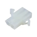 Molex STANDARD .093" Female Connector Housing, 14 A Current Rating, 6.3 mm Pitch, 2 Way, 1 Row Straight 03-09-1027