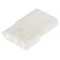 Molex STANDARD .093" Series Female Connector Housing 5.03 mm Pitch 3 Way 1 Row Straight 03-09-1032