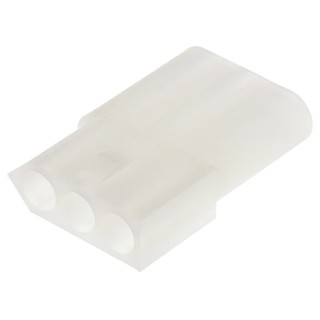 Molex STANDARD .093" Series Female Connector Housing 5.03 mm Pitch 3 Way 1 Row Straight 03-09-1032