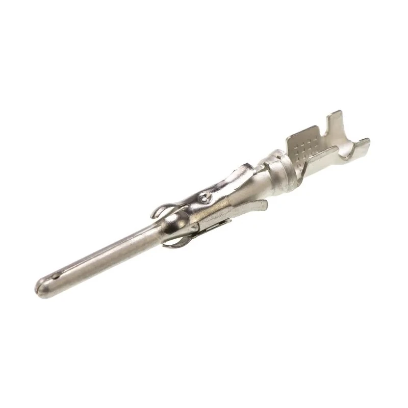 TE Connectivity Type III Series Male Crimp Terminal 13A Current 18 AWG Min, 16 AWG Max Wire Size 163081-8