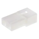 Molex STANDARD .093" Series Male Connector Housing, 6.3 mm Pitch, 2 Way, 1 Row Straight 03-09-2022