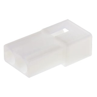 Molex STANDARD .093" Series Male Connector Housing, 6.3 mm Pitch, 2 Way, 1 Row Straight 03-09-2022