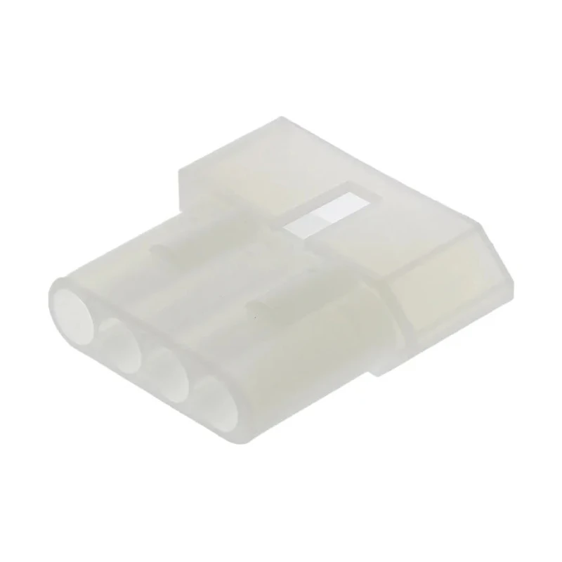 Molex STANDARD .093" Male Connector Housing 5.03 mm Pitch 4 Way 1 Row Straight 03-09-2042