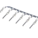 TE Connectivity Econoseal J 070 Mk II Series Male Crimp Terminal, 6A Current, 24 AWG to 20 AWG Wire Size, Tin 171631-1