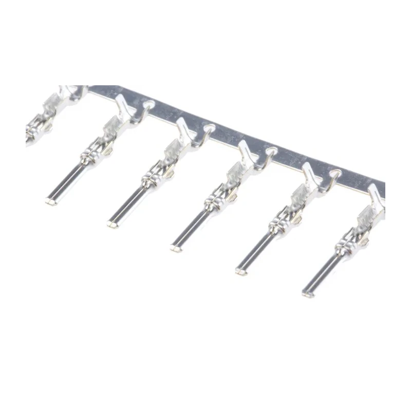 TE Connectivity Econoseal J 070 Mk II Series Male Crimp Terminal, 6A Current, 24 AWG to 20 AWG Wire Size, Tin 171631-1