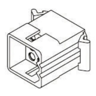 Molex Standard .093" Male Connector Housing 5.03 mm Pitch 9 Way 3 Row Straight 03-09-2092