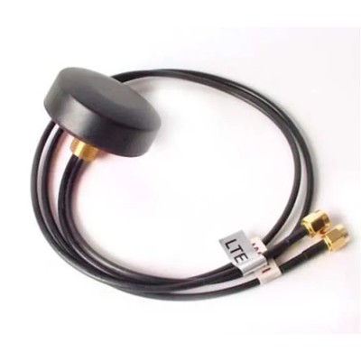 Siretta Puck Multi-Band Antenna with SMA Connector, 1.88 GHz to 2.64 GHz, 4G (LTE), WiFi TANGO43/2.5M/SMAM/SMAM/RP/S/S/17