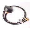 Siretta Puck Multi-Band Antenna with SMA Connector, 1.88 GHz to 2.64 GHz, 4G (LTE), WiFi TANGO43/2.5M/SMAM/SMAM/RP/S/S/17
