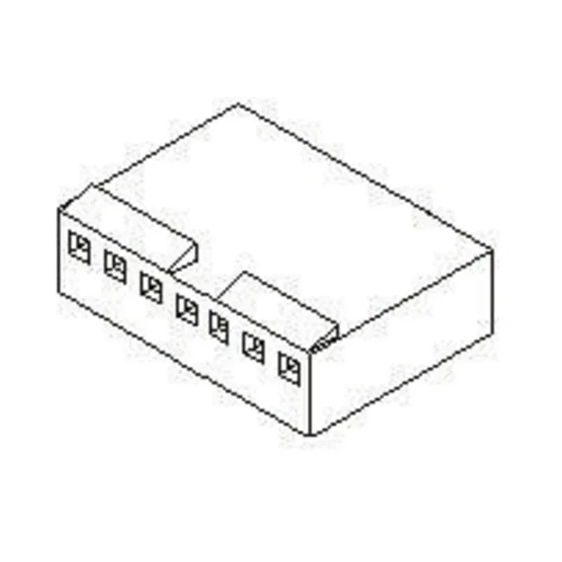 Molex KK 254 Female Connector Housing 2.54 mm Pitch 10 Way 1 Row Straight 10-11-2103