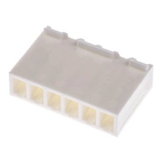 Molex KK 396 Female Connector Housing 3.96 mm Pitch 6 Way 1 Row Straight 09-50-8061