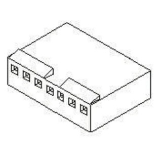 Molex KK 254 Female Connector Housing 10 Way 1 Row Straight 2.54 mm Pitch 10-11-2103
