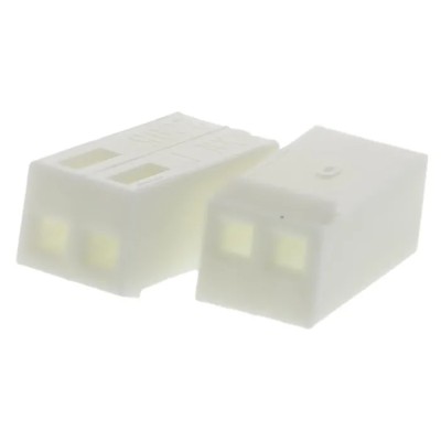 Molex Female Connector Housing Nylon 2.54 mm Pitch 2 Way 1 Row Straight 2695 Series 22-01-2027