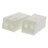 Molex 2695 Female Connector Housing Nylon 2.54 mm Pitch 2 Way 1 Row Straight 22-01-2027
