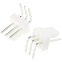 Molex KK 254 Series Right Angle Through Hole Pin Header 3 Contact 2.54 mm Pitch 1 Row Unshrouded 22-05-3031