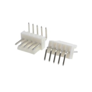 Molex KK 254 Series Right Angle Through Hole Pin Header, 5 Contact(s), 2.54 mm Pitch, 1 Row, Unshrouded 22-05-3051